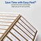 Avery Printable Address Labels, 1" x 2-5/8", Matte White with Metallic Gold Borders, Permanent, Laser & Inkjet Compatible, 300 Blank Mailing Labels (6507)